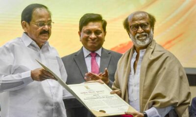 Rajinikanth gets the prestigious Dada Saheb Phalke Award
