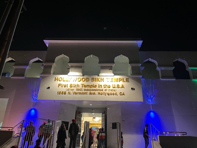 Sikhs Community Celebrates Bandi Chor Diwas in Los Angeles Hollywood Gurudwara.