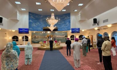 Sikhs Community Celebrates Bandi Chor Diwas in Los Angeles Hollywood Gurudwara