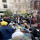 Sikhs protests outside Indian consulate in New York against rape of Sikh girl.